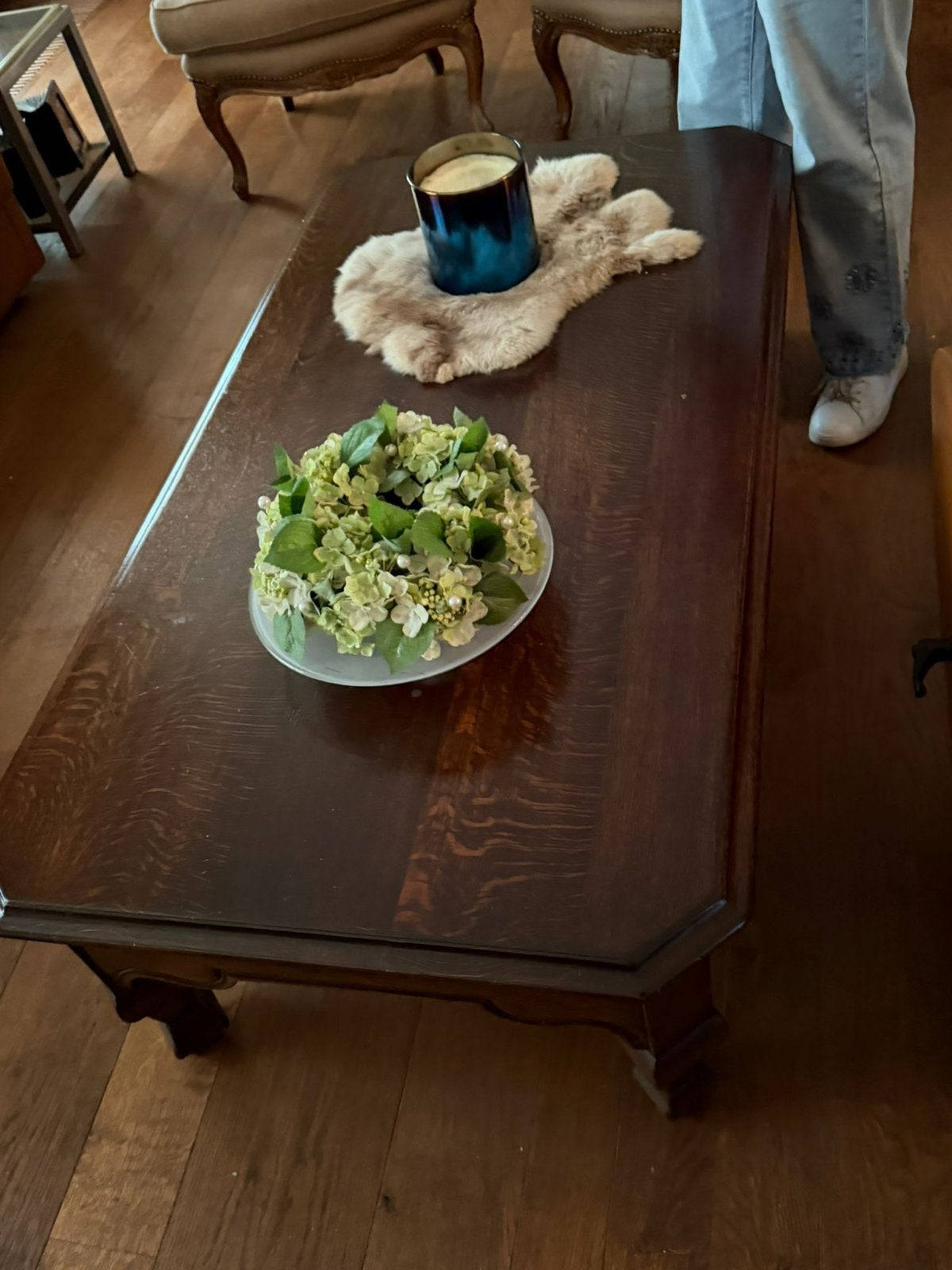 Eiken salontafel, Huis en Inrichting, Ophalen, Zo goed als nieuw