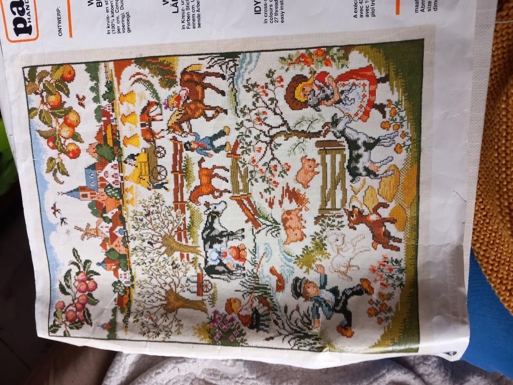 Borduurpakket pako, Ophalen, Nieuw, Handborduren, Borduurpakket