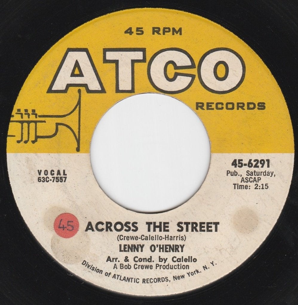 Lenny O'Henry/Aan de overkant * Oldies Soul*, Gebruikt, 7 inch, Soul, Overige typen