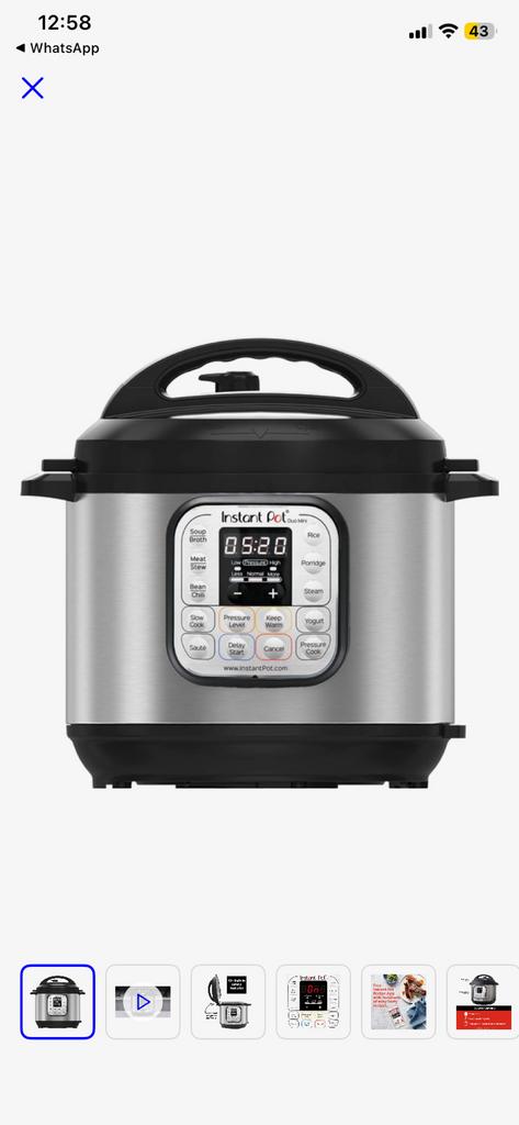 Instant pot duo 7 in 1, Enlèvement, Comme neuf