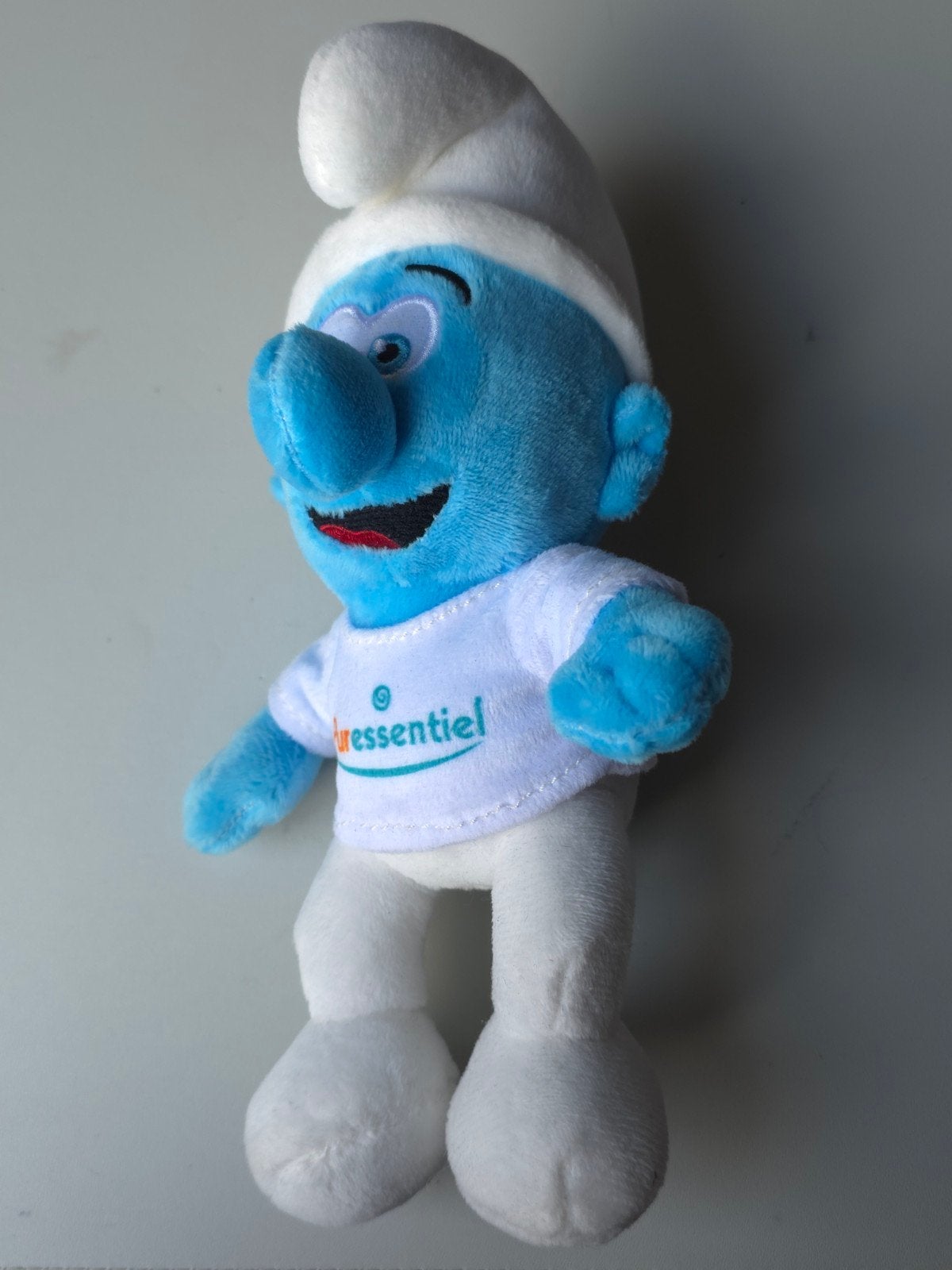 Petite peluche Schtroumpf puressentiel neuve, Verzamelen, Smurfen, Verzenden, Nieuw, Overige Smurfen, Poppetje, Figuurtje of Knuffel
