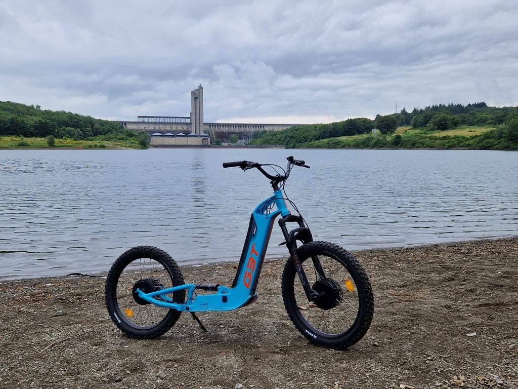 Trottinette tout terrain électrique globe 3T bi-moteurs, Enlèvement