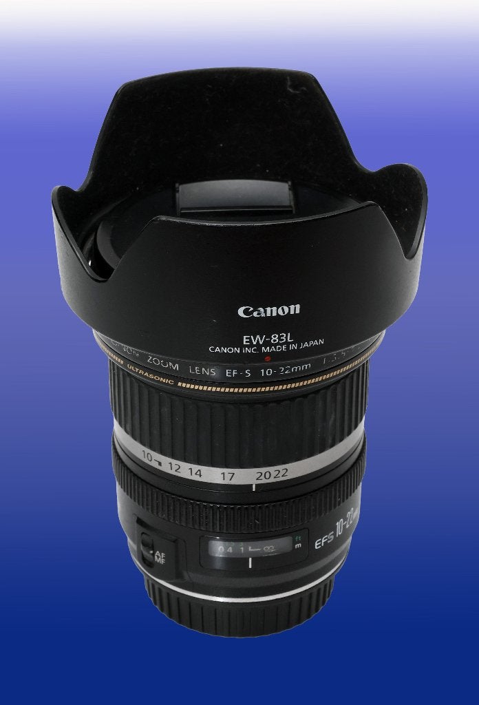 CANON MACRO EF-S 10-22mm f 3,5-4,5 USM, Ophalen of Verzenden, Zo goed als nieuw, Macrolens