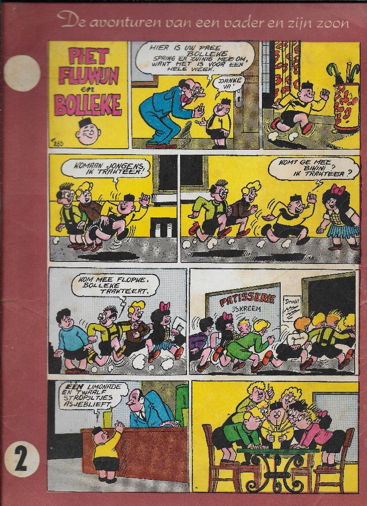 5 x Piet Fluwijn / Kapoentjes, Boeken, Meerdere stripboeken, Ophalen of Verzenden, Gelezen, Marc Sleen
