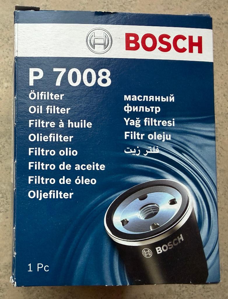 BOSCH F 026 407 008 Oliefilter, Enlèvement, Neuf, Jeep