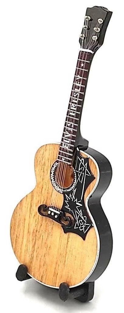 Baby miniatuur replica Epiphone EJ-200E gitaar 15 cm - Elvis, Ophalen of Verzenden, Nieuw