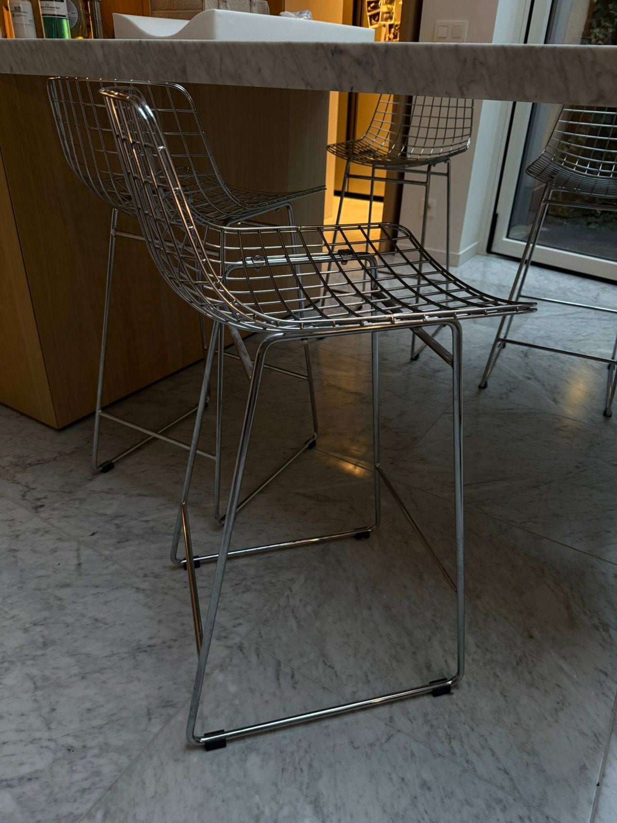 4 design barkrukken HKLiving, Ophalen, Zo goed als nieuw