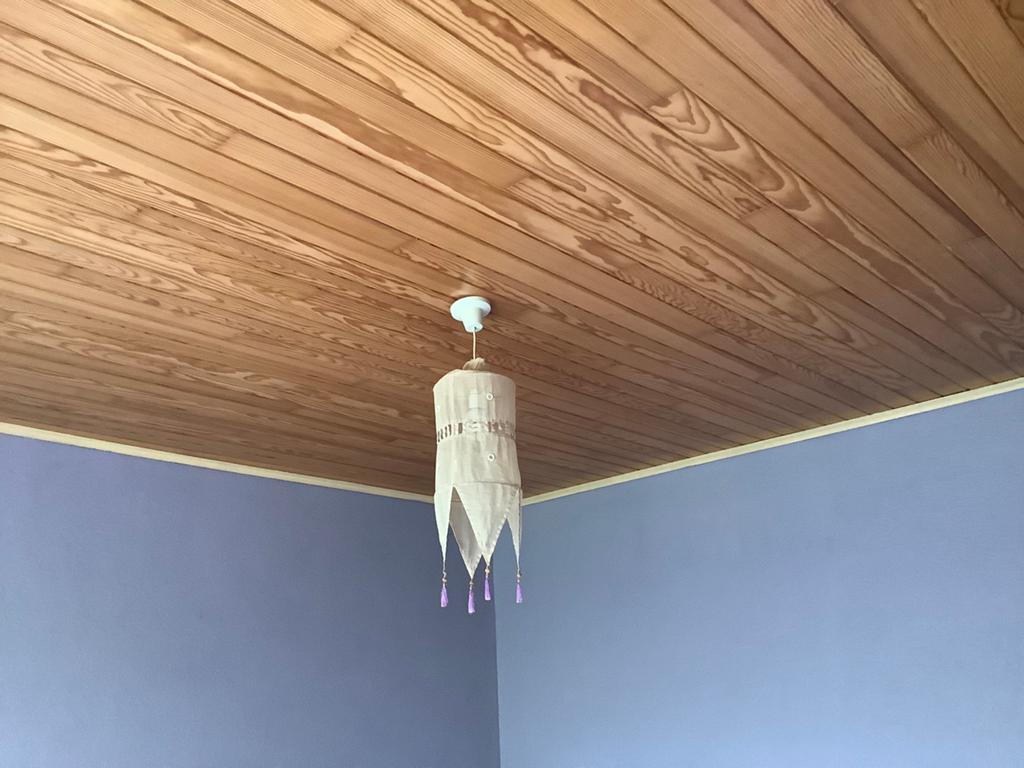 Plafonds en bois, Bricolage & Construction, Bois & Planches, Enlèvement, Comme neuf, Pin, Planche