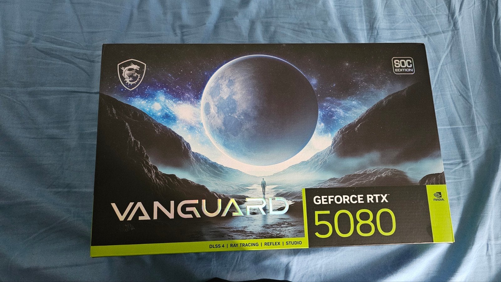 MSI GEFORCE RTX 5080 VANGUARD SOC, Computers en Software, Videokaarten, Nieuw, Ophalen of Verzenden, PCI-Express 5, Nvidia
