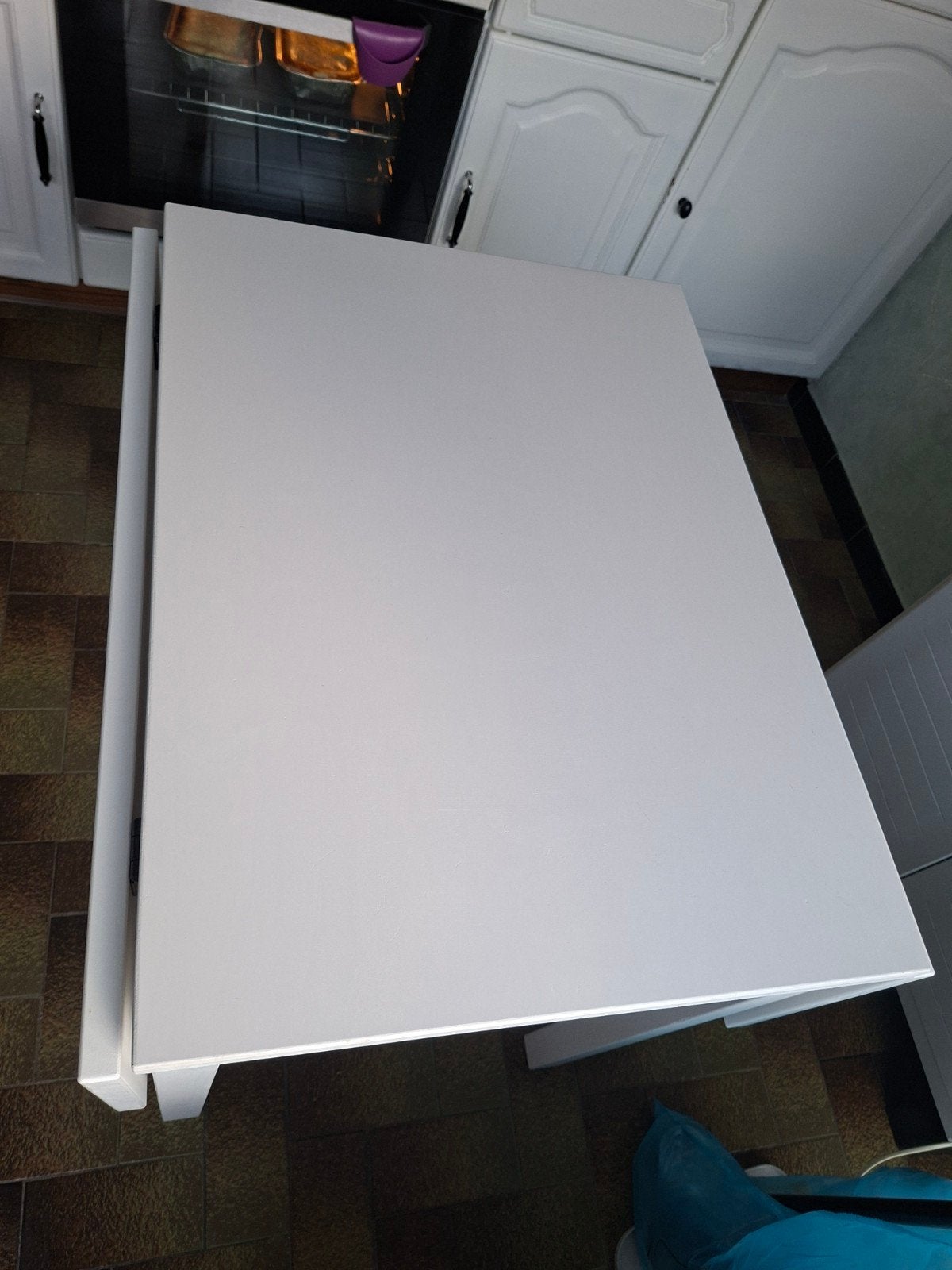 table d'appoint pliable de cuisine ikea, 150 à 200 cm, Comme neuf, Enlèvement, 50 à 100 cm