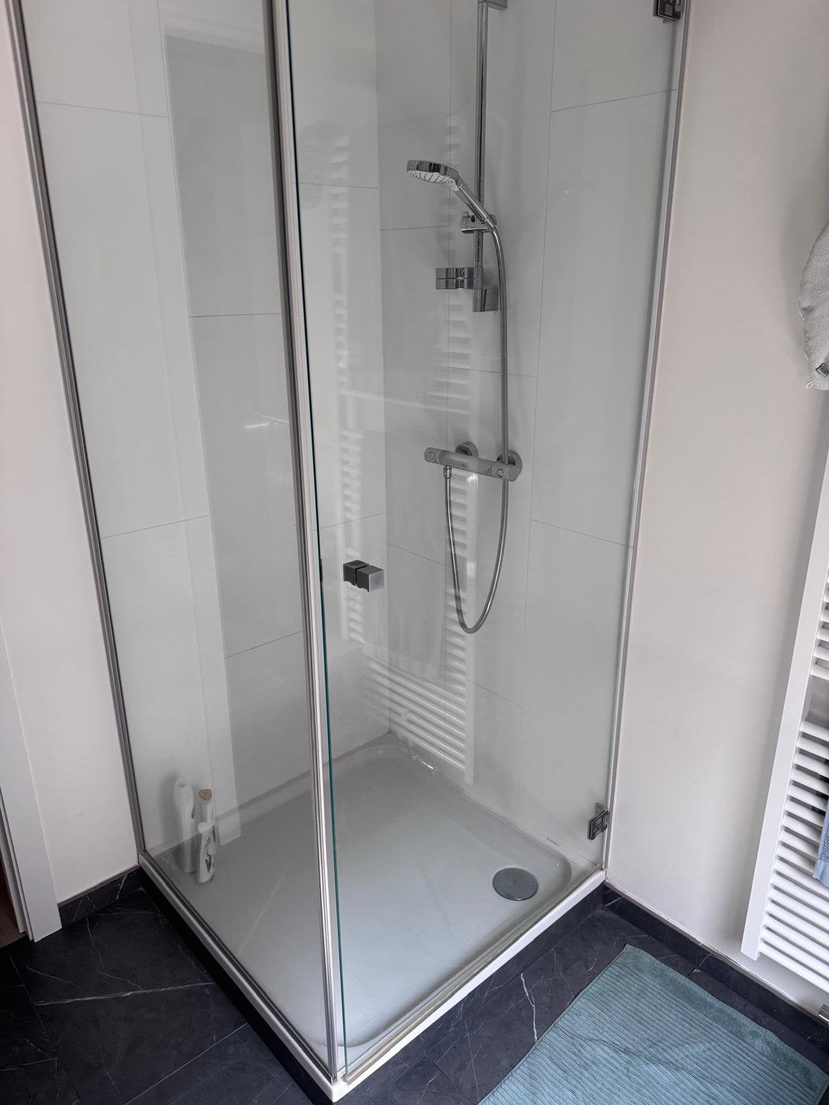 Gratis - Douchewand 90x90, Ophalen, Gebruikt