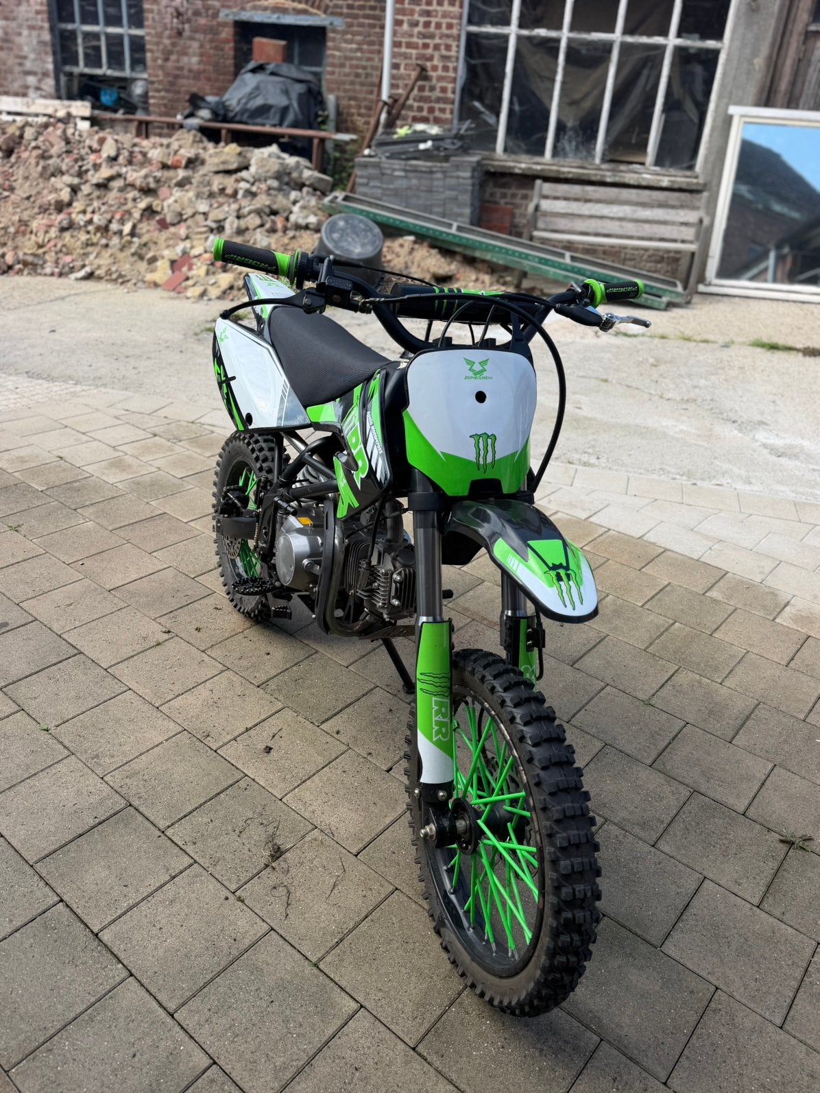 Dirt bike ( apallo), Ophalen, Derbi, 125 cc, Zo goed als nieuw