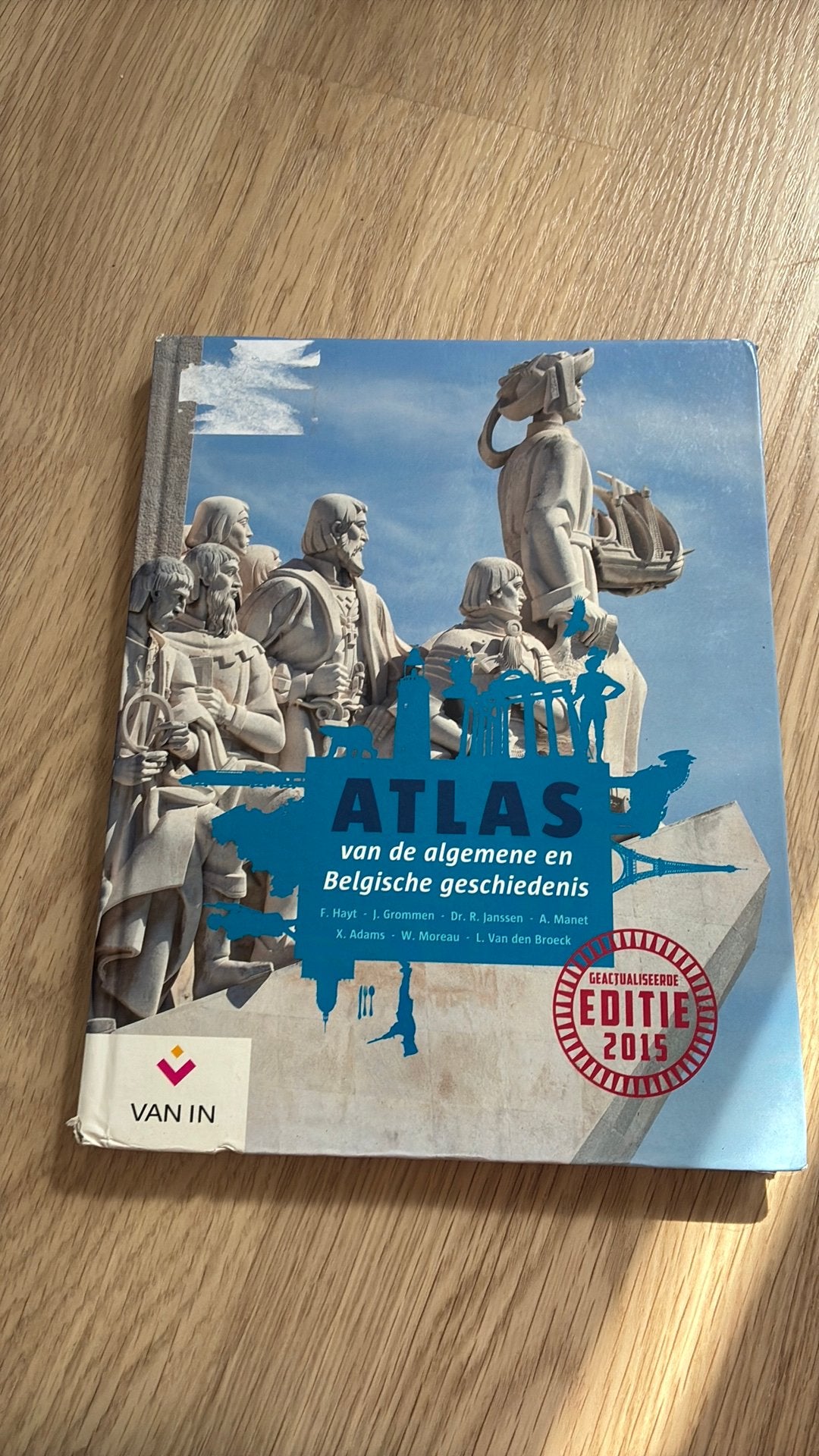 Atlas 2015 d'histoire générale et belge, Enlèvement ou Envoi, Neuf, Secondaire, Histoire