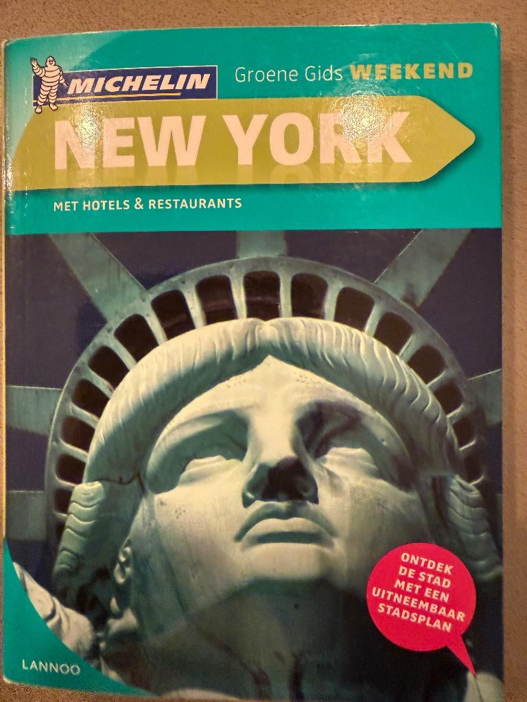 New York – Groene Gids Michelin  Weekend, Gelezen, Michelin, Ophalen of Verzenden, Reisgids of -boek