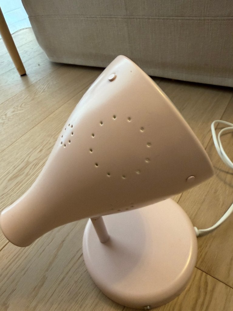 Ikea Snöig wand/tafellamp, LED, IKEA, Roze, E14 (klein)