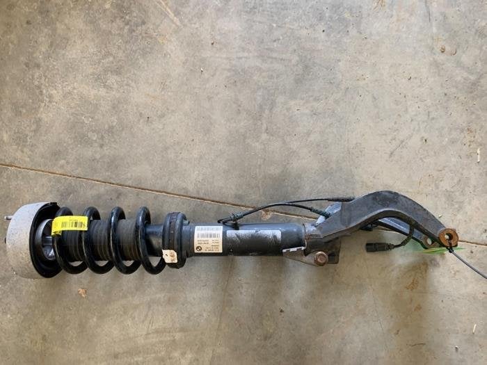 Schokdempervork links-voor van een BMW X5, Gebruikt, -, -, Ophalen of Verzenden