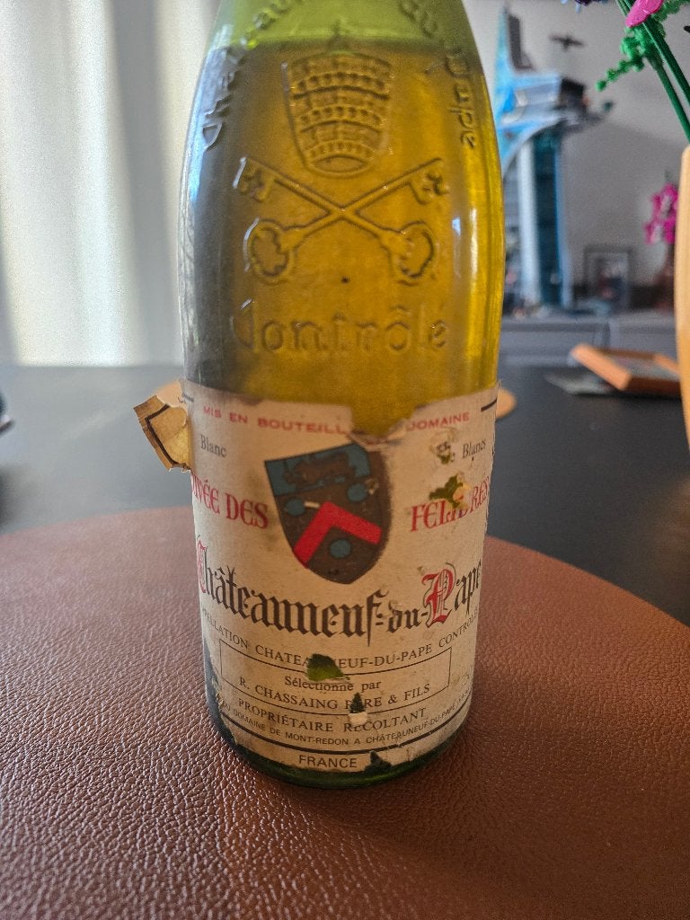Châteauneuf-du-Pape blanc 1986 – Cuvée des Félibres, Diversen, Ophalen