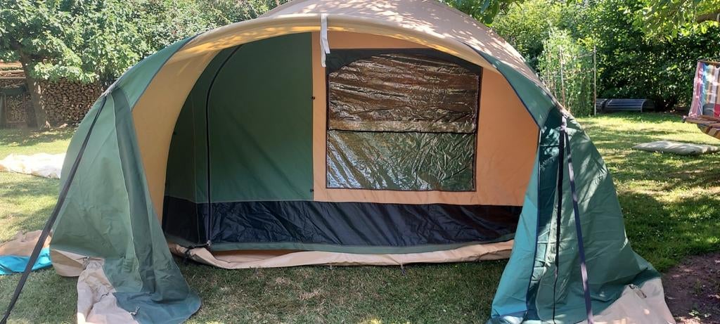 Cabanon tent, Ophalen