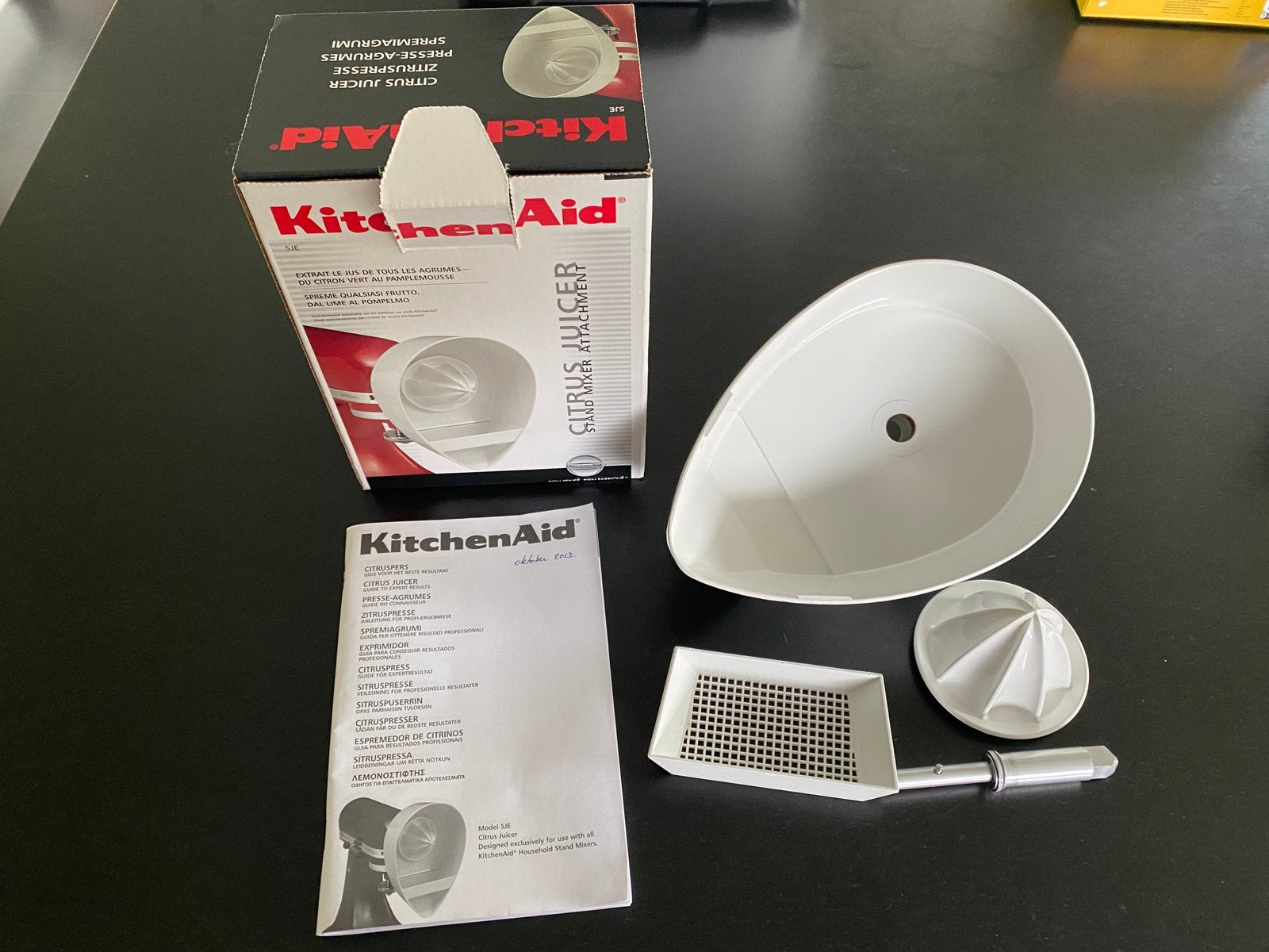KitchenAid 5JE Citruspers, Electroménager, Mélangeurs de cuisine, Enlèvement ou Envoi, Comme neuf