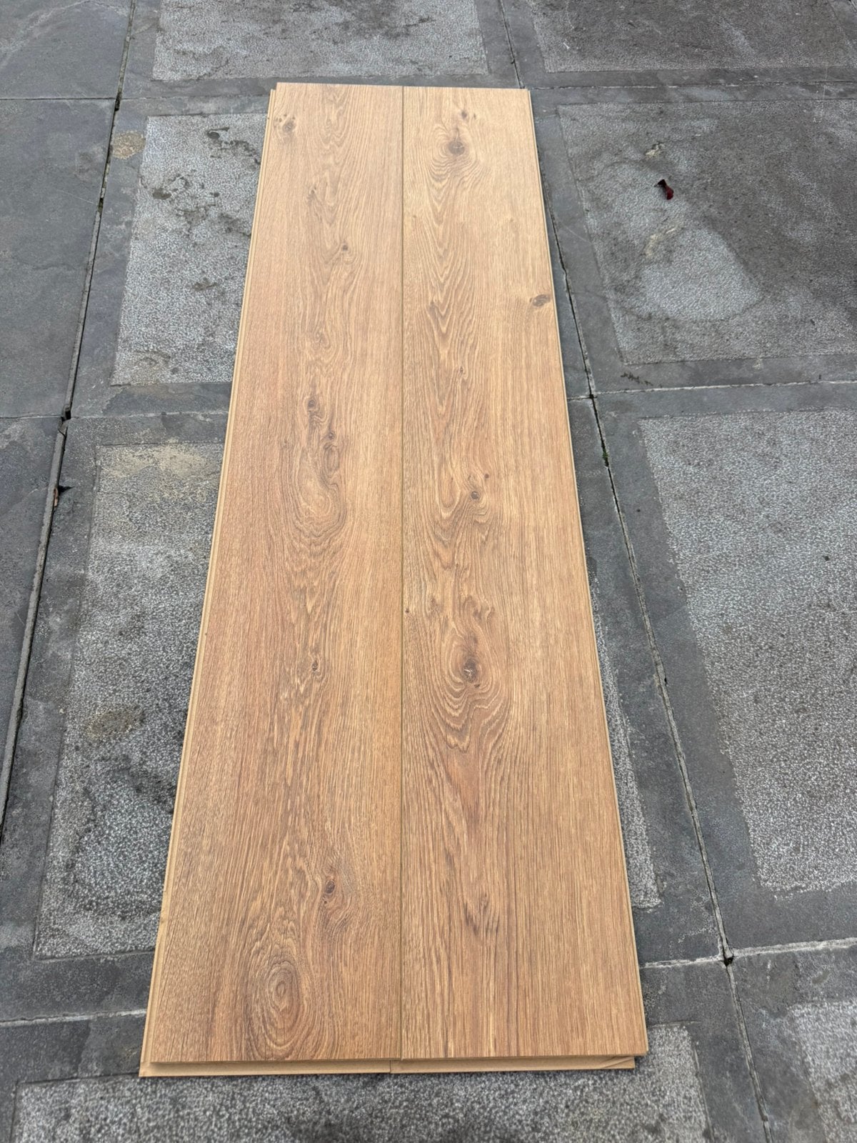 Laminaat eik bruin 9mm, Ophalen, Kunststof, Gebruikt, 50 tot 150 cm