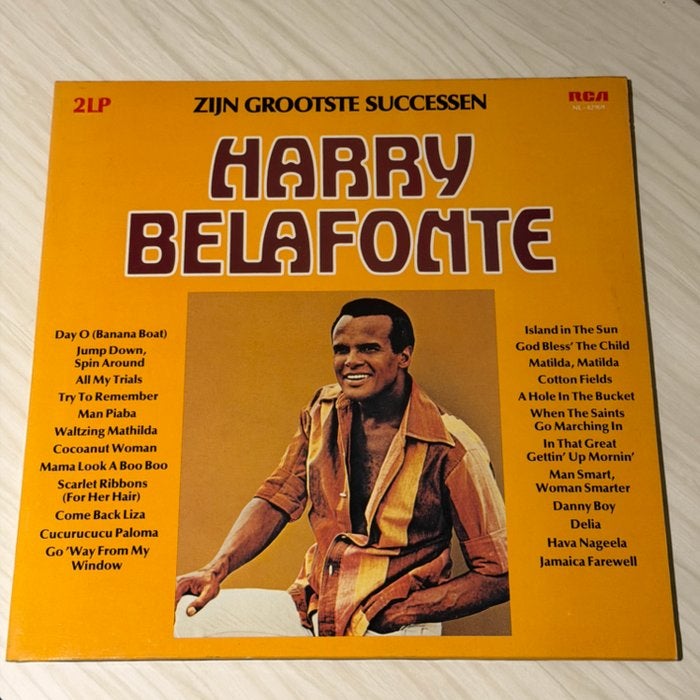 Harry Belafonte - Zijn Grootste Successen 2LP, Gebruikt, Ophalen of Verzenden, Dubbel-LP, 12 inch