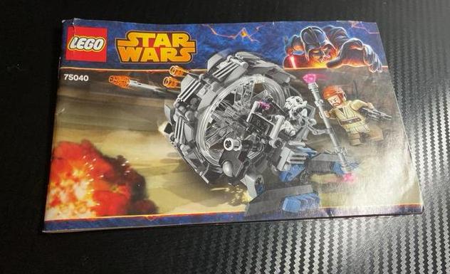Ensemble Lego de vélo à roues General Grievous 75040, Enlèvement ou Envoi, Comme neuf