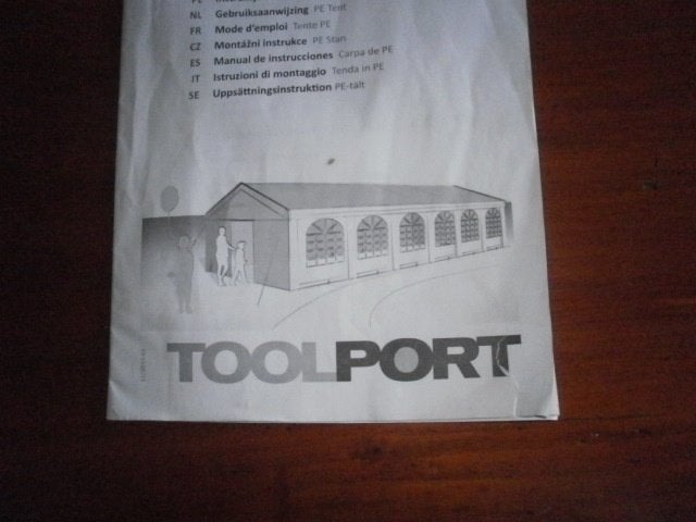 Grote feesttent Toolport premium 6 M op 12 M.  Nieuw, Hobby & Loisirs créatifs, Articles de fête | Location, Enlèvement, Neuf