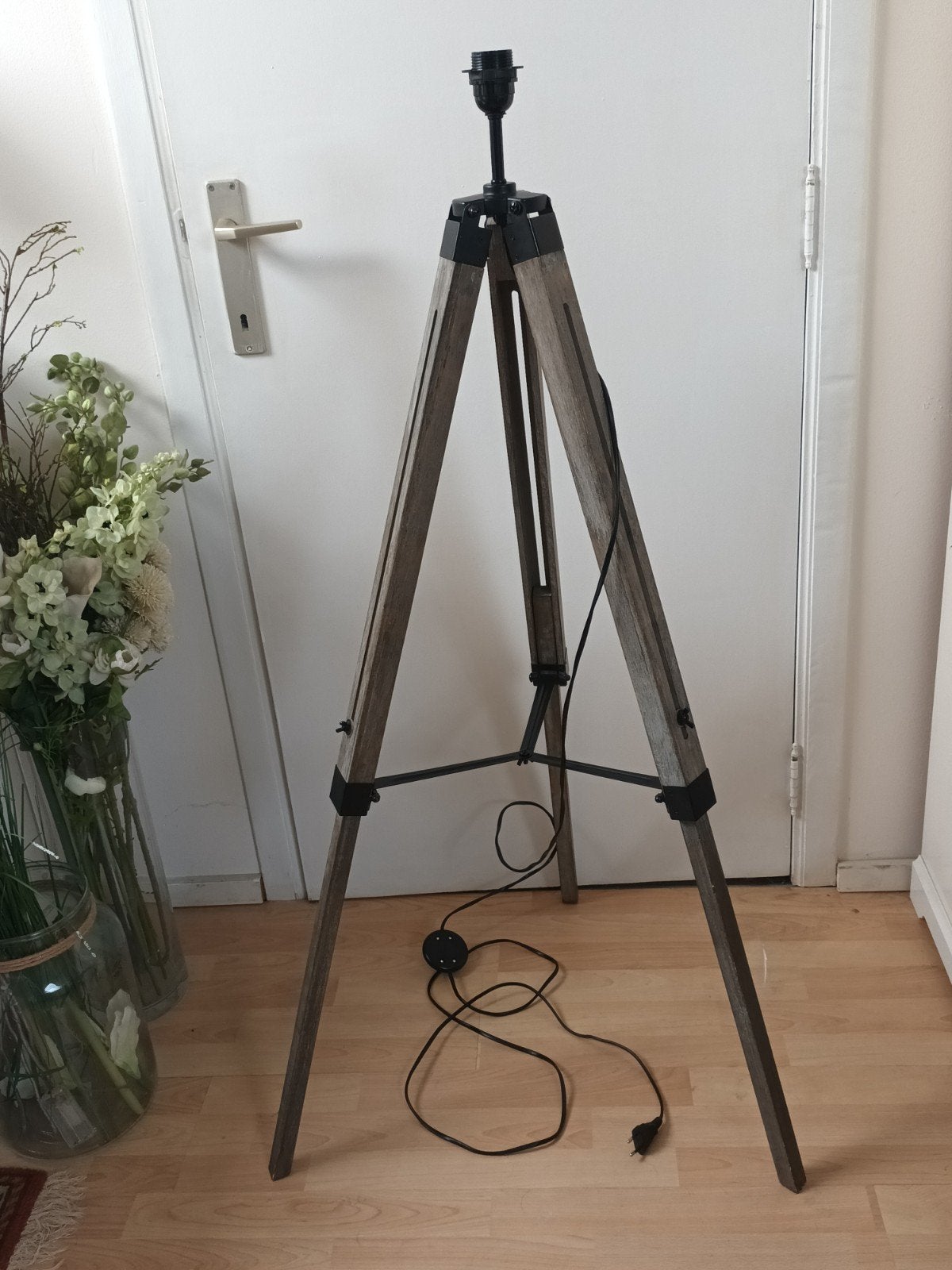 Vloerlamp 3 pikkel, Ophalen