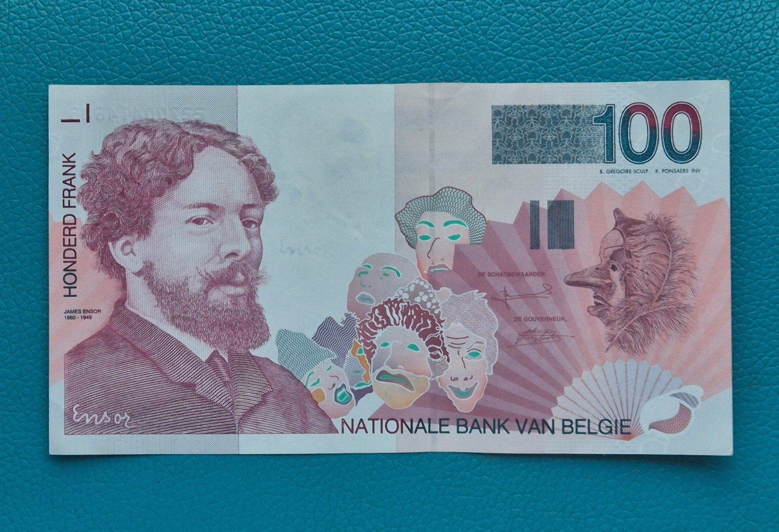 België 100 Frank 1995•1999 .FDC  !!!, Enlèvement ou Envoi, Billets en vrac