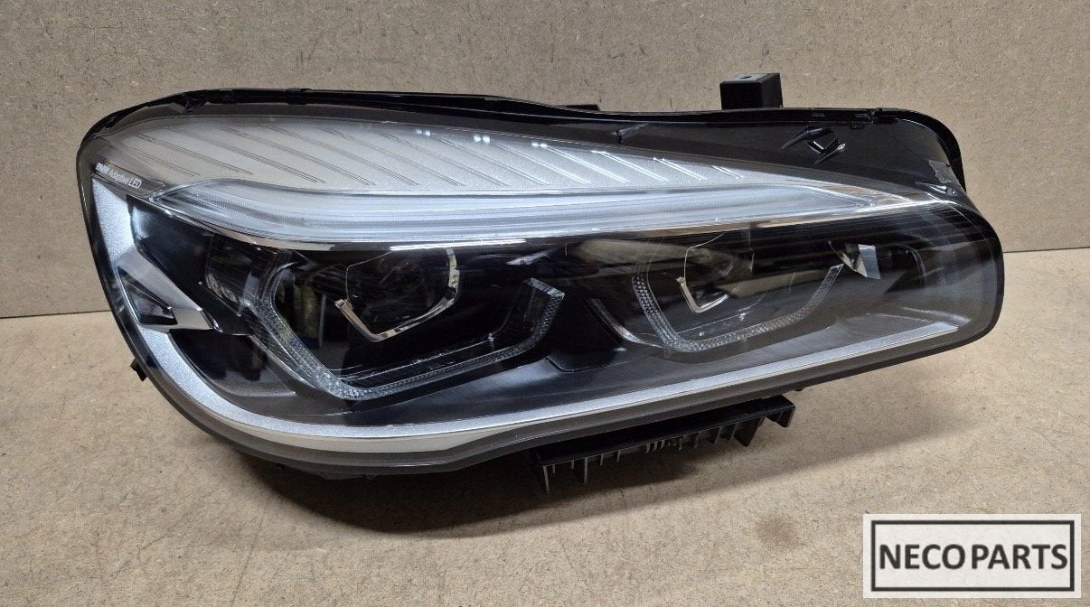 BMW F45 F46 LCI FACELIFT LED KOPLAMP 5A017B6 ORIGINEEL, Gebruikt, -, -, Ophalen of Verzenden