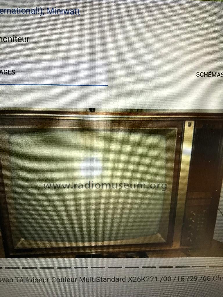 télévision Philips multistandard, Ophalen, Gebruikt, 40 tot 60 cm, Philips