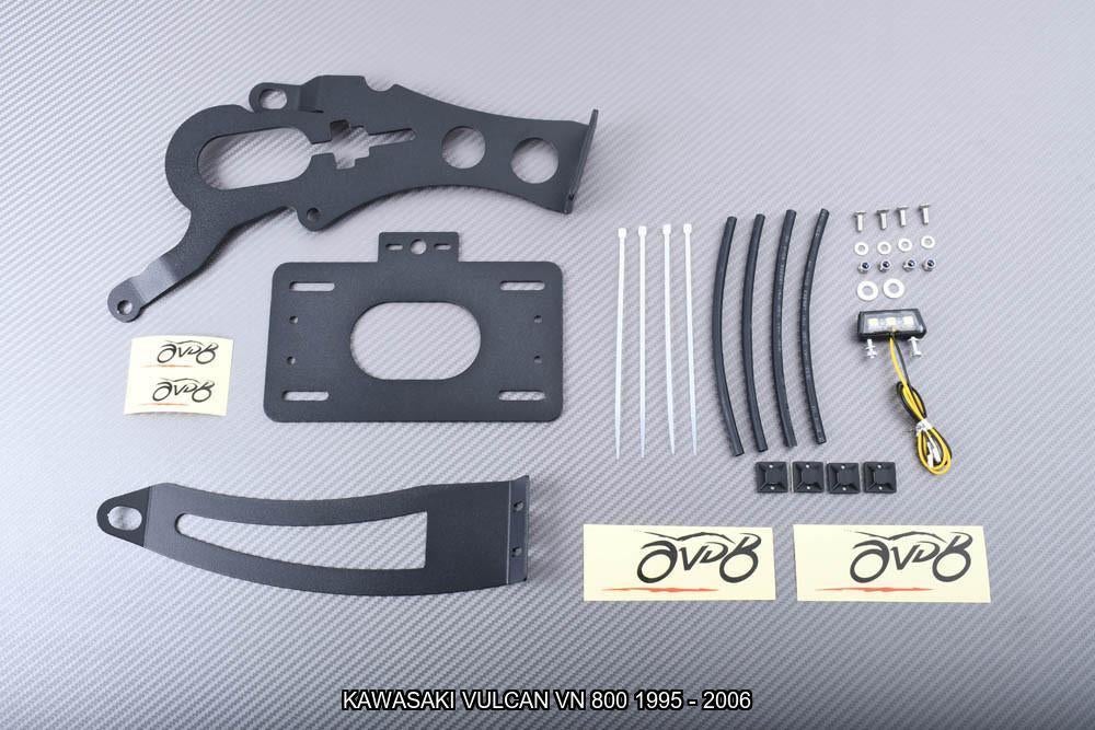 Support de plaque AVDB  KAWASAKI VULCAN VN 800 1995 - 2006, Motos, Enlèvement ou Envoi, Neuf