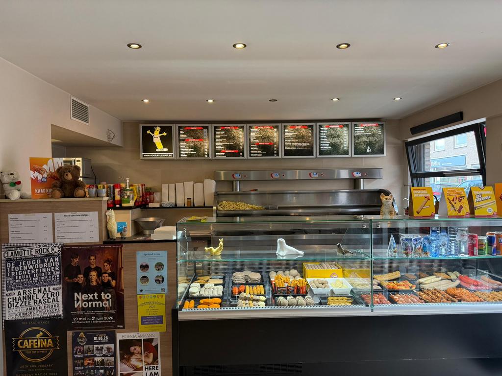 Prenez une friteuse, Enlèvement ou Envoi, Snacks