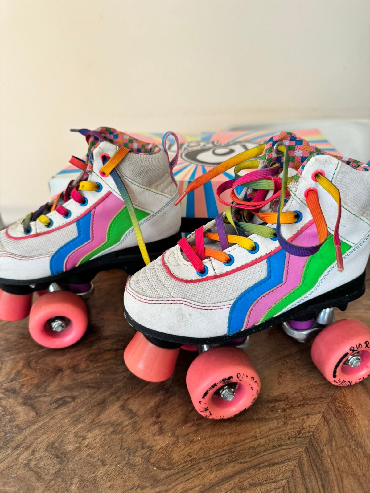 Leuke Rio Roller Rolschaatsen Candy, maat 30,5, prima staat!, Enlèvement, Utilisé, Enfants