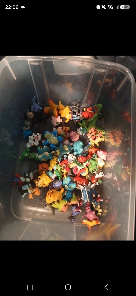 Lot figurines pokémon vintage, Enlèvement ou Envoi, Utilisé, Autres types