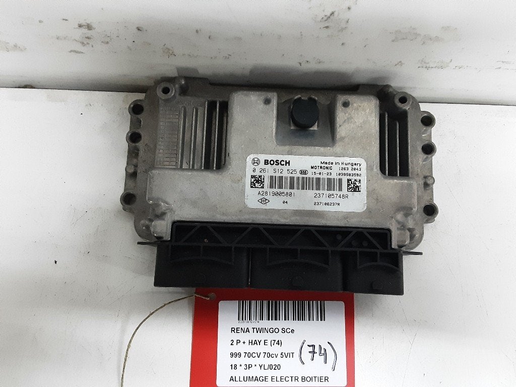 MODULE D ALLUMAGE Renault Twingo III (AH) (237105748R), Renault, Mevr. I. Hauben, Utilisé, Rue de l'Espoir 34 34
4030  GRIVEGNÉE, BE