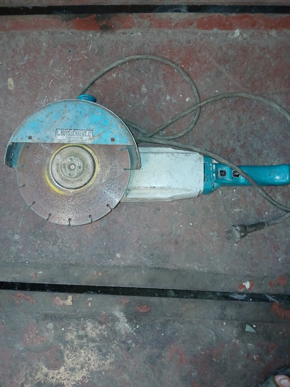 Slijpschijf Wolf 2300 W diameter 23 cm. ( profesioneel ), Bricolage & Construction, Enlèvement, Utilisé, Meuleuse d'angle