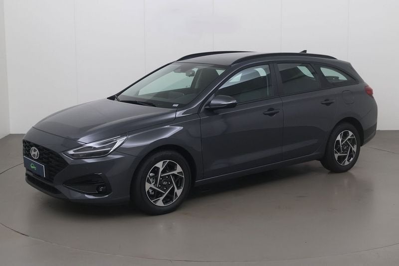 Hyundai i30 Wagon 1.6 t-gdi techno 150 AT, Auto's, Hyundai, Parkeersensor, Gebruikt, 4 cilinders, Overige bekleding