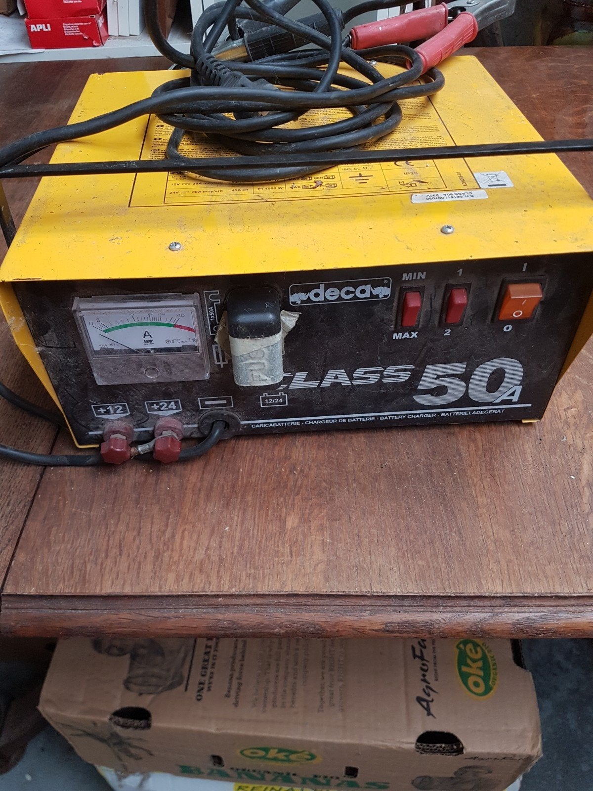 chargeur voor 12 volt en 24 volt, Ophalen