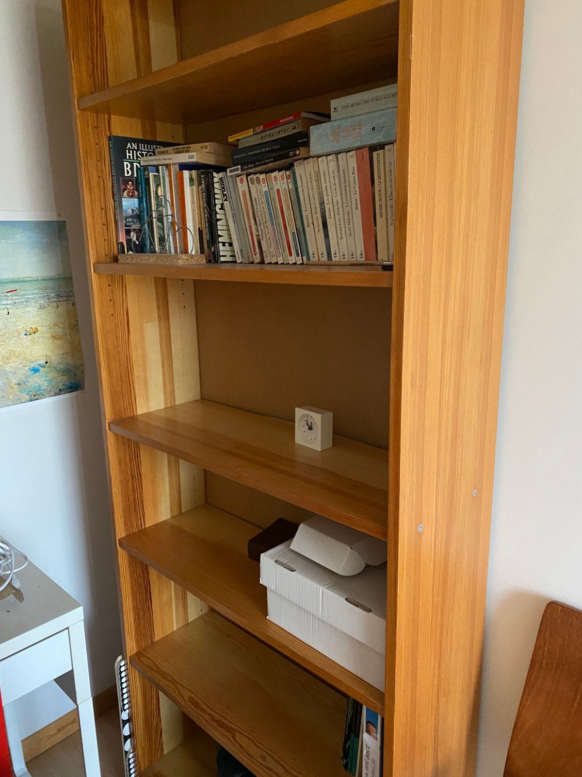 Boekenkast, Ophalen, Met plank(en), Gebruikt, 200 cm of meer
