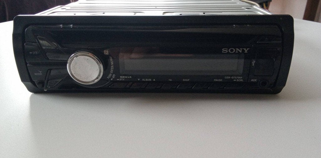 Autoradio Sony CDX-GT570UI – (Lecteur CD / USB / AUX), Enlèvement, Utilisé