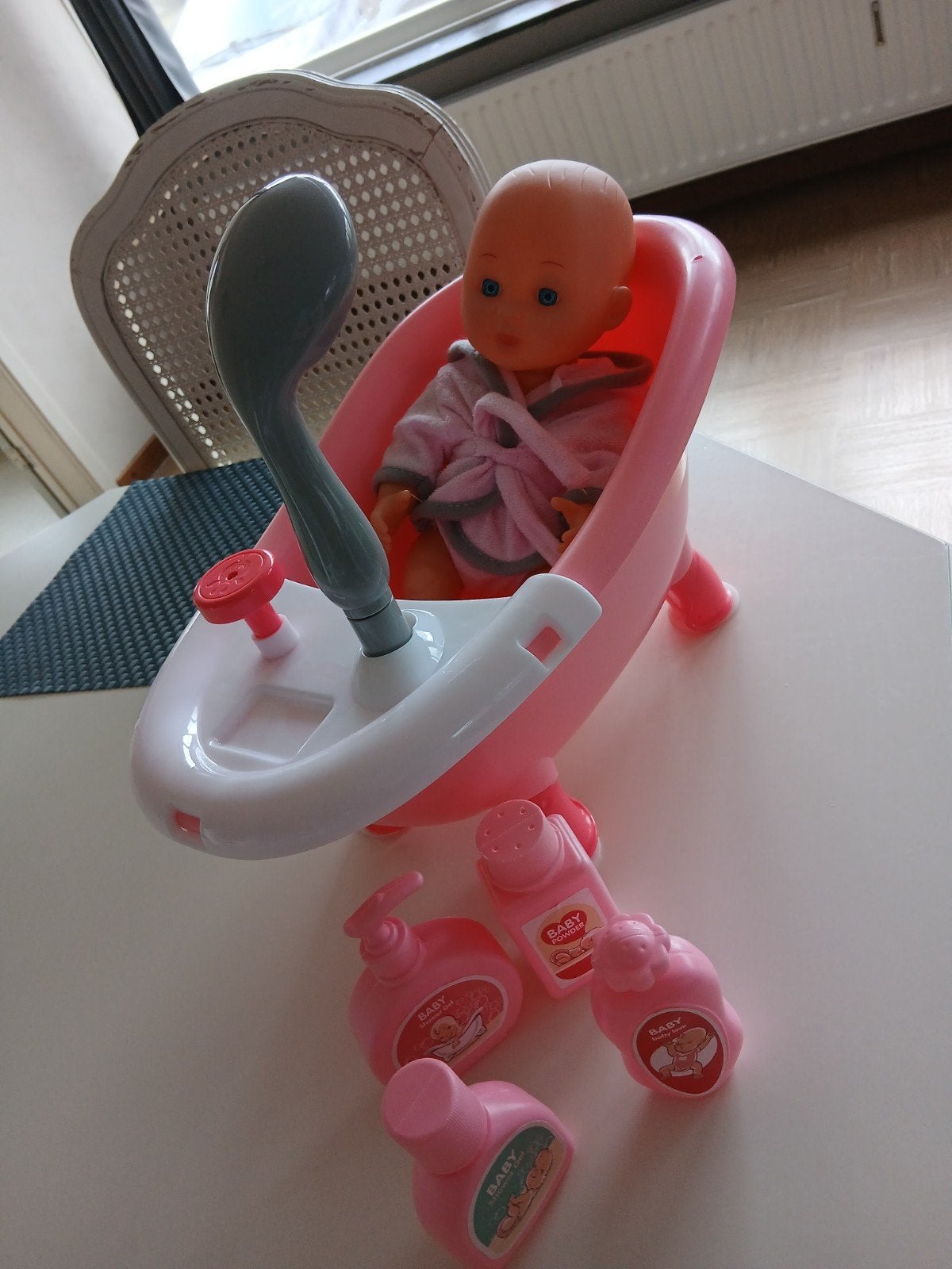 baby pop met bad, Kinderen en Baby's, Ophalen