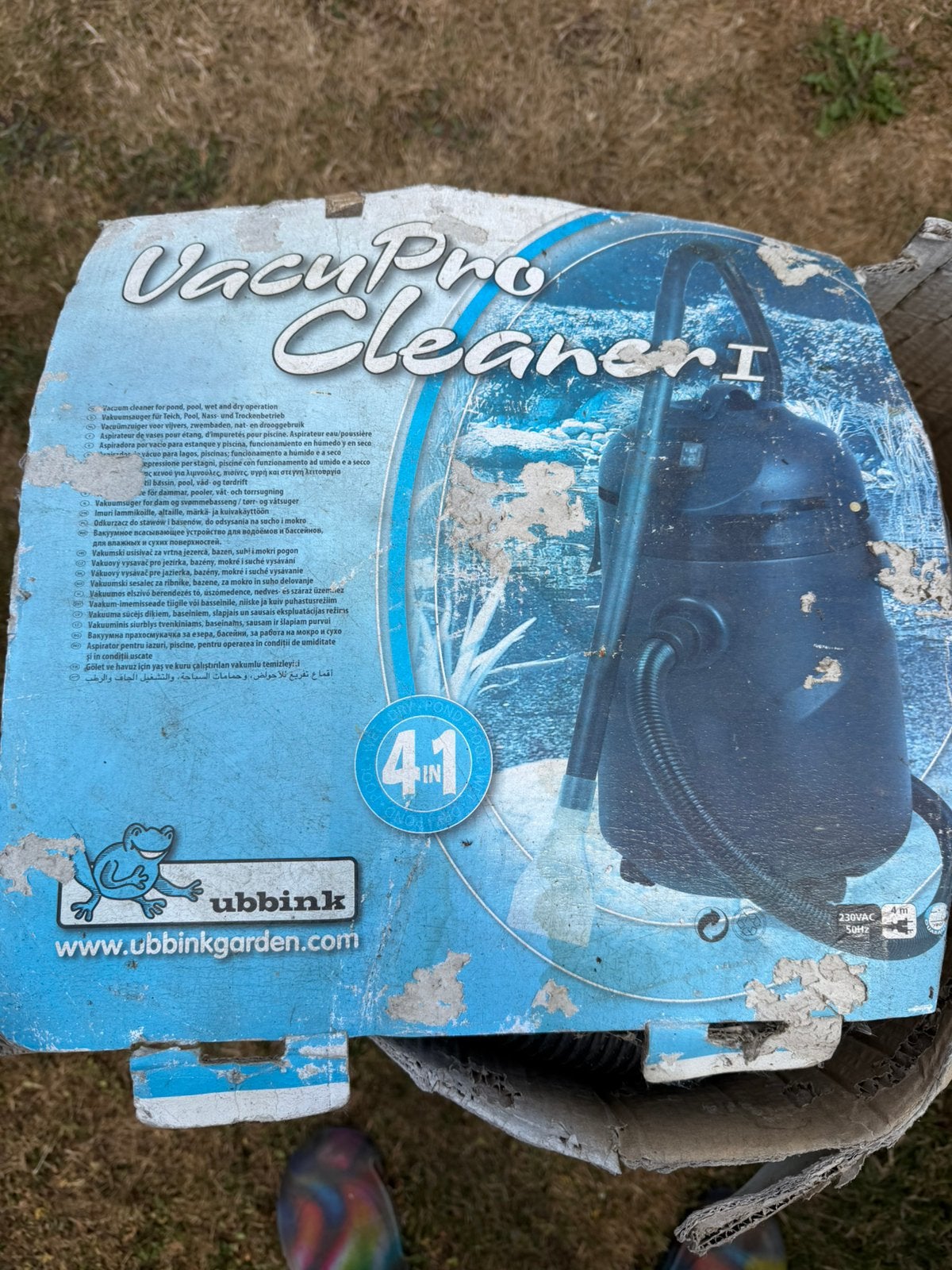 Ubbink vacupro cleaner - waterstofzuiger, Tuin en Terras, Ophalen, Gebruikt, Vijverstofzuiger