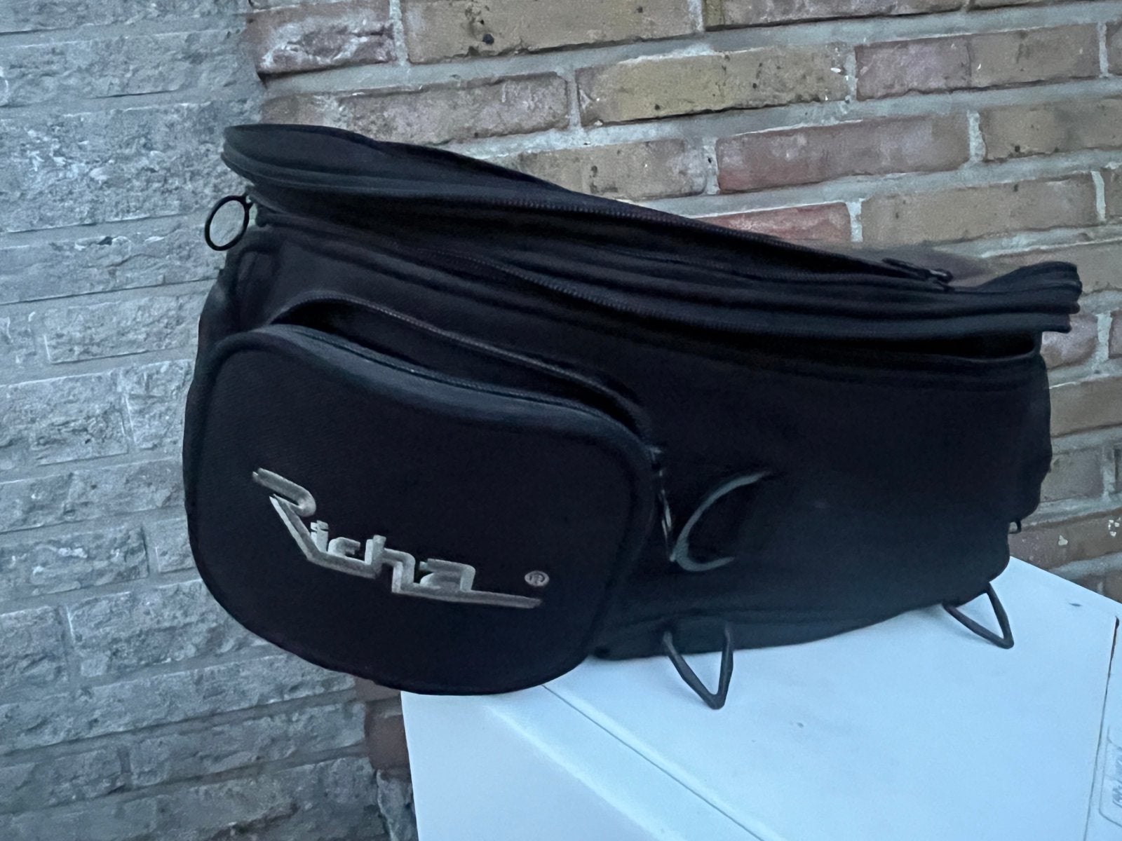 Richa tanktas, Ophalen, Zo goed als nieuw