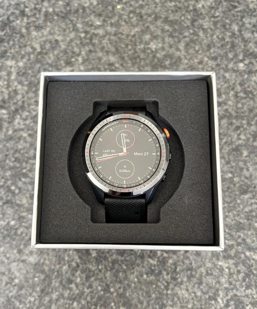Garmin Approach S62 golfhorloge, Sport en Fitness, Ophalen of Verzenden, Zo goed als nieuw, Overige typen, Overige merken
