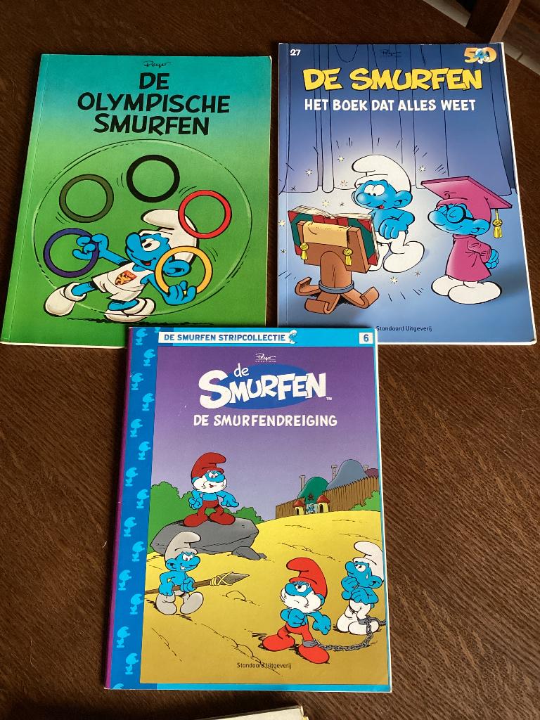 De smurfen en Popeye, Boeken, Stripverhalen, Meerdere stripboeken, Ophalen of Verzenden, Gelezen