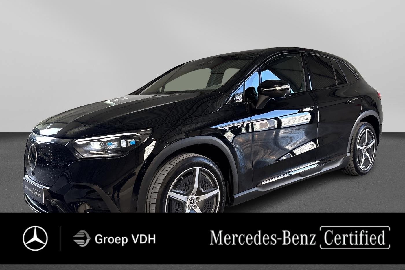 Mercedes-Benz EQE SUV 350+ AMG Line, Auto's, Automaat, Zwart, 96 kWh, 5 zetels
