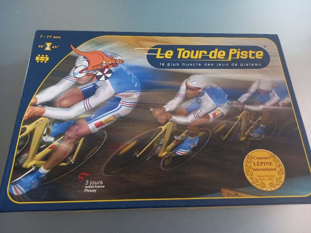 Le tour de piste - bordspel, 1 ou 2 joueurs, Enlèvement ou Envoi, Comme neuf