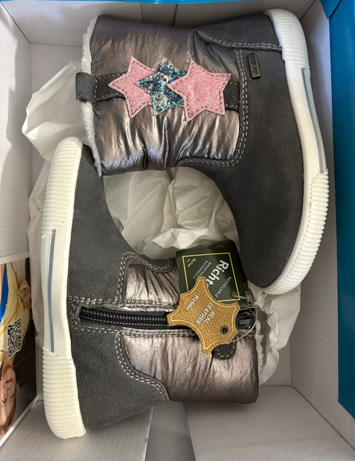 Bottes imperméable petite fille taille 25 neuve, Enlèvement, Neuf