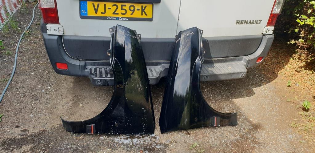 FIAT CINQUECENTO VOORSCHERMEN LINKS+RECHTS, -, Garde-boue, Utilisé, -